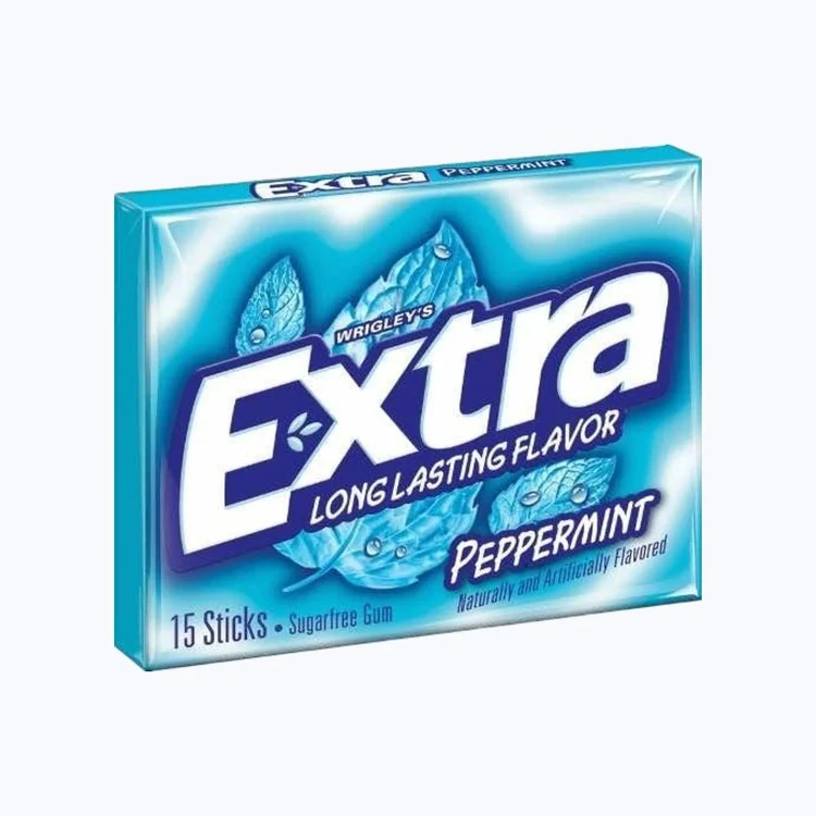 Wrigley's Extra Peppermint Chewing Gum (Sugar Free)