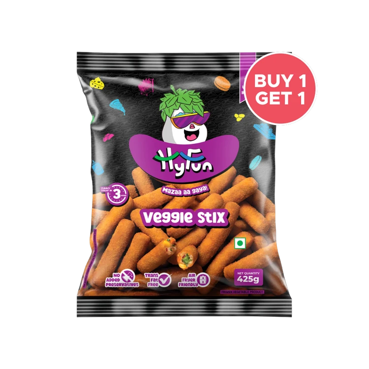 HyFun Veggie Stix Fingers - Buy 1 Get 1 Free