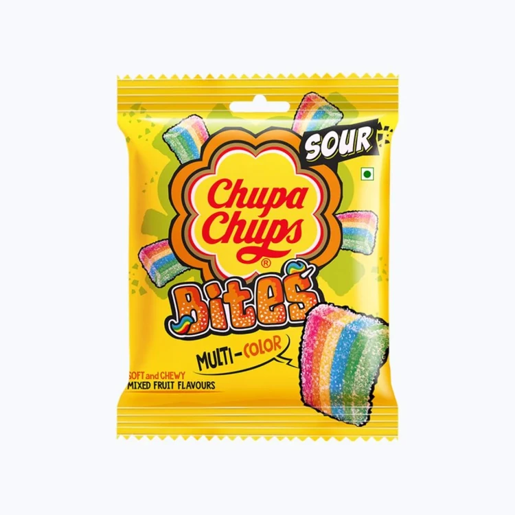 Chupa Chups Sour Bites Mixed Fruit Candy