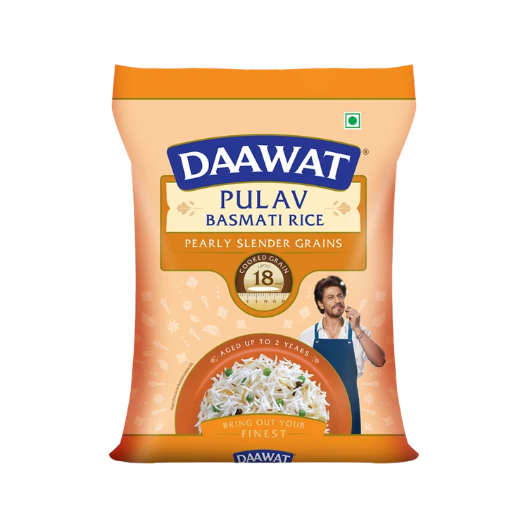 Daawat Pulav Basmati Rice (Extra Long Grain) (Basmati Akki)