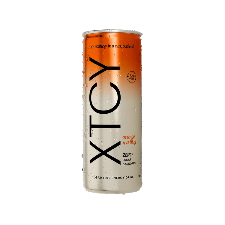 XTCY Orange Zero Sugar Energy Drink