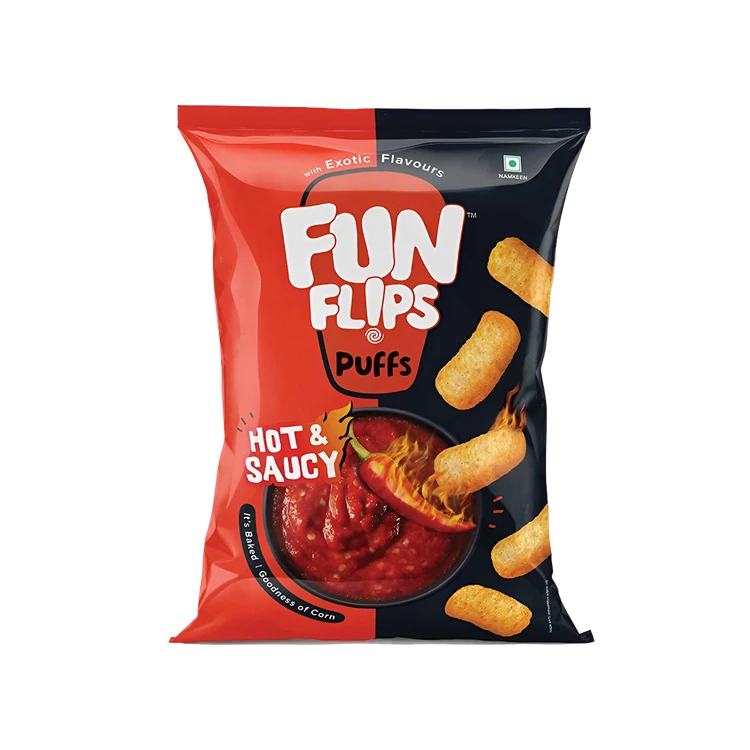Fun Flips Hot & Saucy Puffs