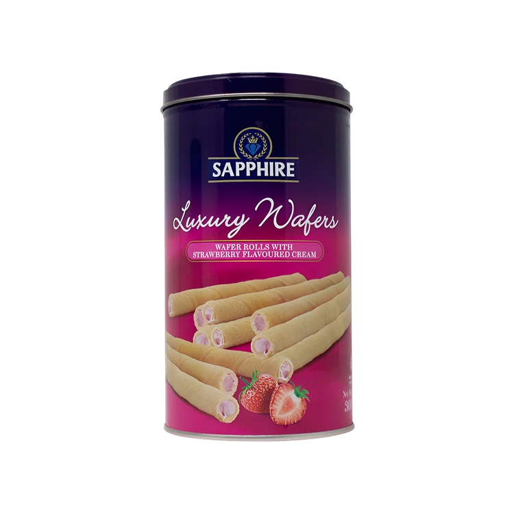 Sapphire Luxury Wafer Roll - Strawberry Flavour
