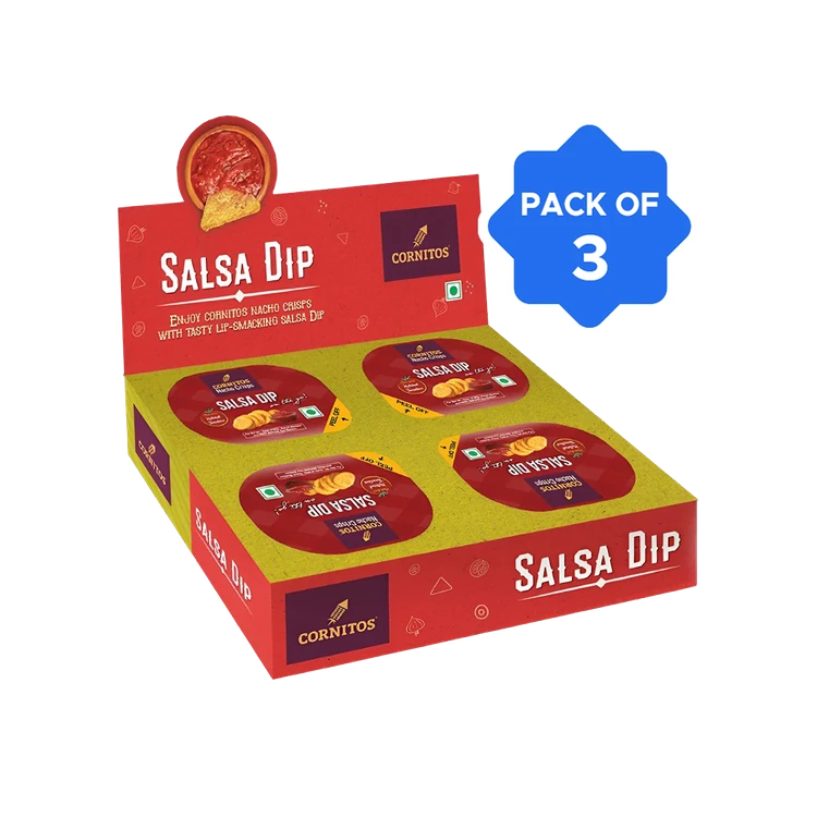 Cornitos Salsa Dip 4-In-1 - Pack of 3
