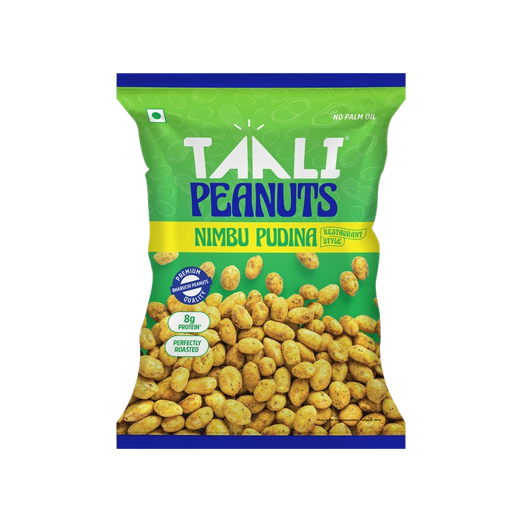 Taali Roasted Nimbu Pudina Peanuts (Bharuchi Nuts)