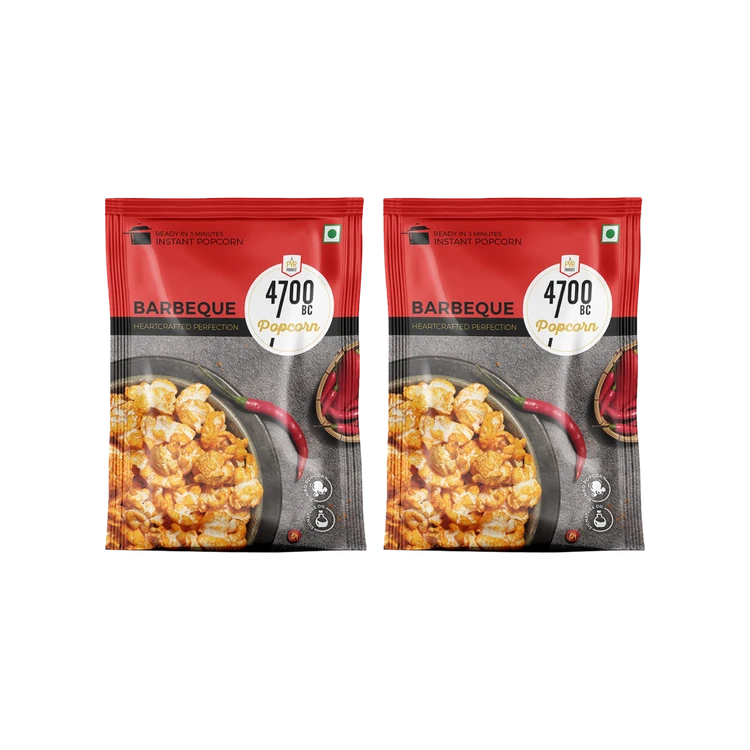 4700BC Instant Barbeque Popcorn Jumbo Size - Pack of 2