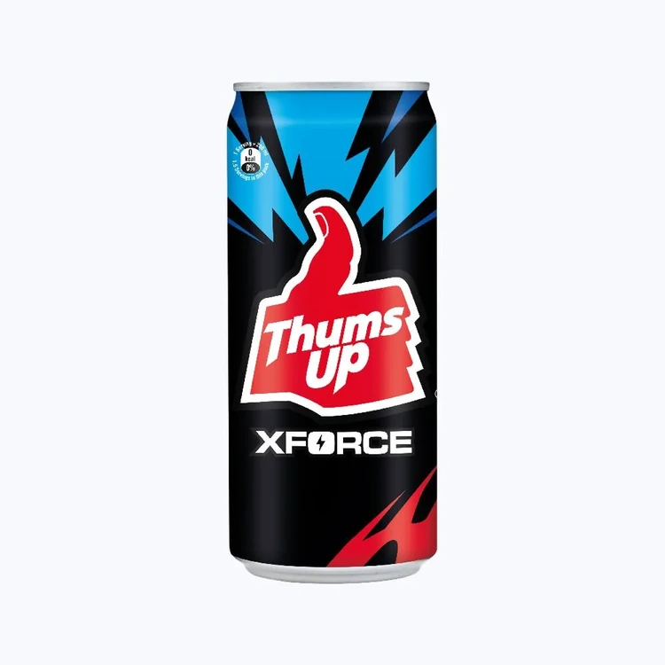 Thums Up X Force Zero Sugar Cola Soft Drink