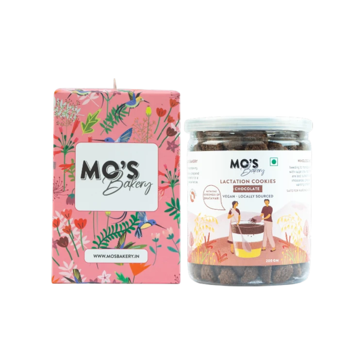 Mo's Lactation Chocolate Cookies Gift Box For New Moms