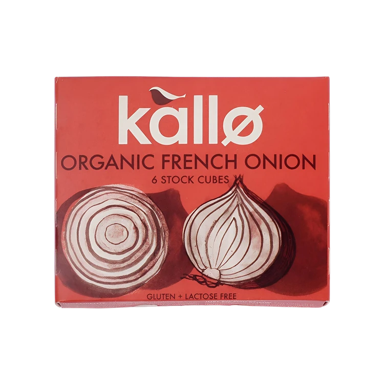 Kallo Organic French Onion Cubes Stock