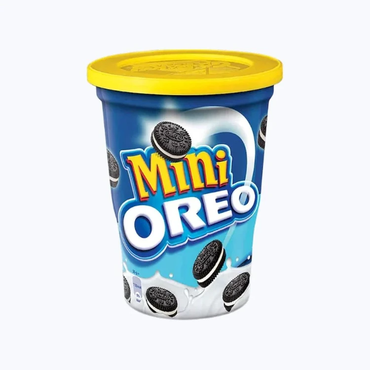 Oreo Mini Vanilla Flavored Sandwich Cream Biscuits