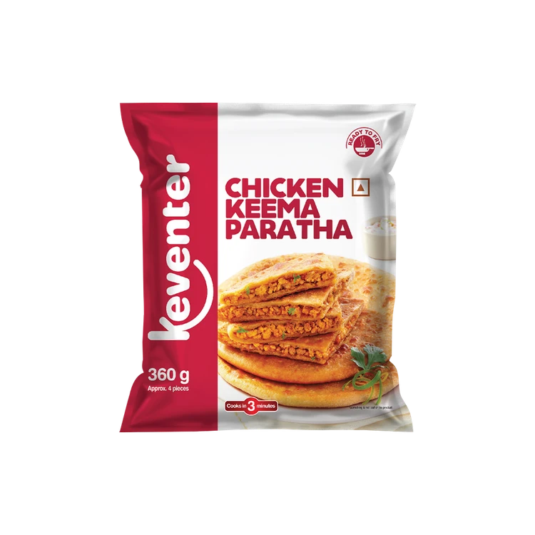 Keventer Chicken Keema Paratha (4 pieces)
