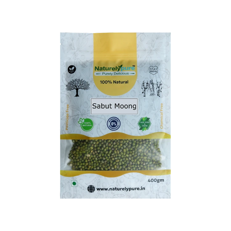 NaturelyPure Natural Moong (Sabut)