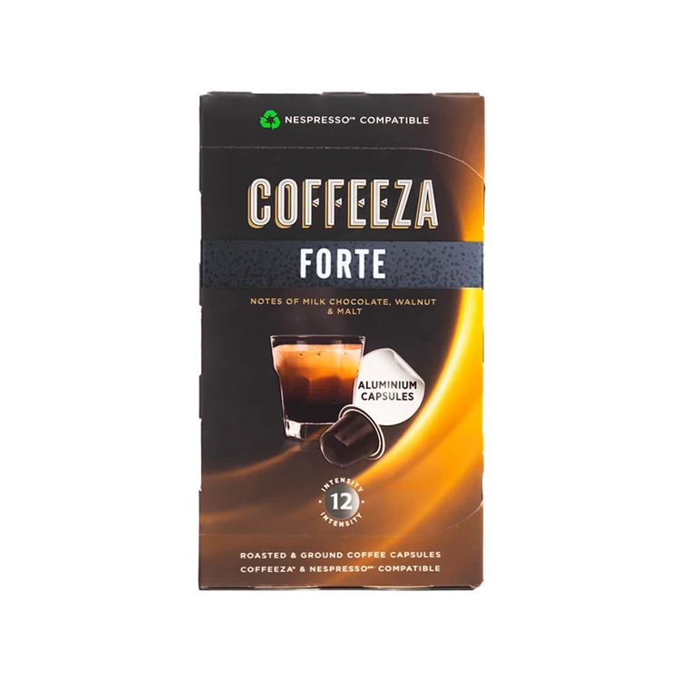 Coffeeza Forte Aluminium Coffee Capsules