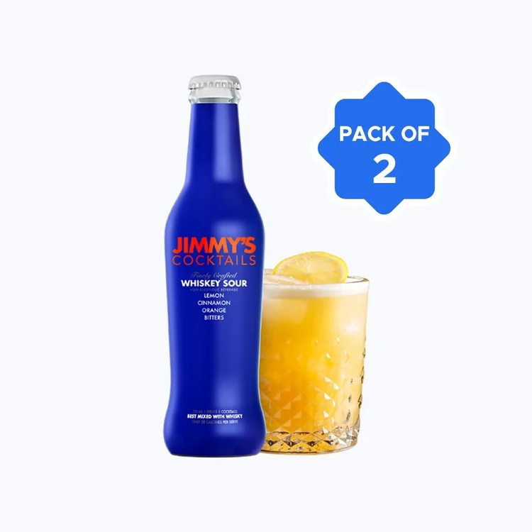 Jimmy's Whiskey Sour Cocktail Mix - Pack of 2