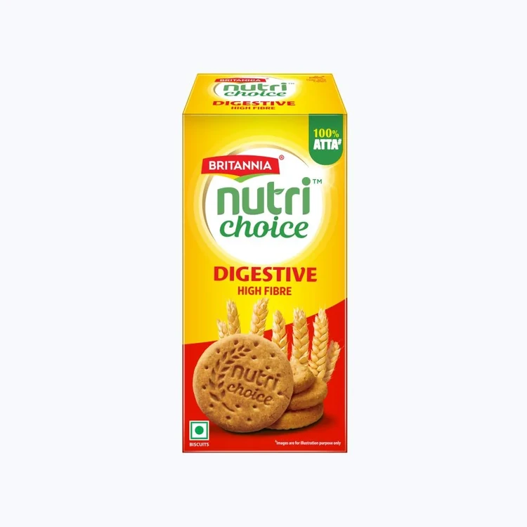 Britannia NutriChoice Digestive High Fibre Biscuit - 250 g Family Pack