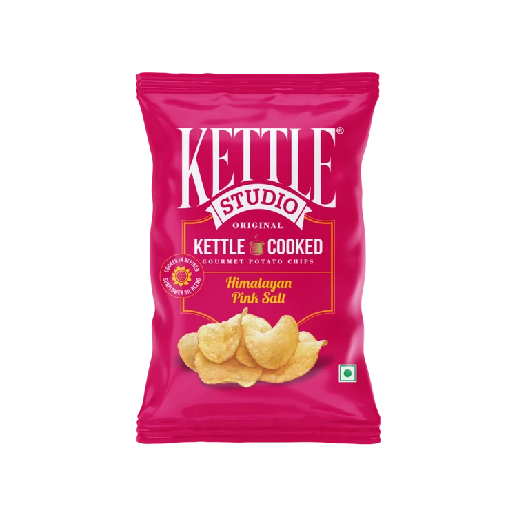 Kettle Studio Potato Chips - Himalyan Pink Salt