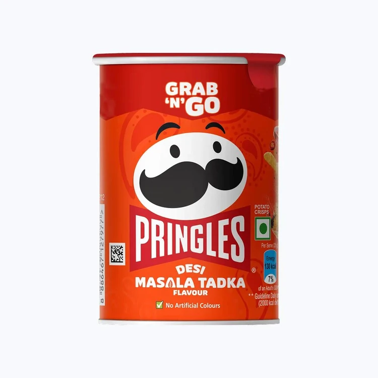 Pringles Grab 'N' Go Desi Masala Tadka Potato Chips