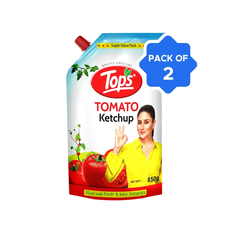 Tops Tomato Ketchup - Pack of 2