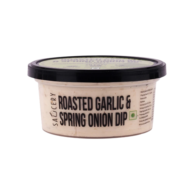 Saucery Roasted Garlic & Spring Onion Dip