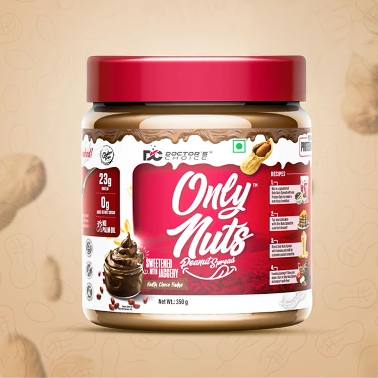 Doctor's Choice Dark Chocolate Only Nuts Crunchy Peanut Butter