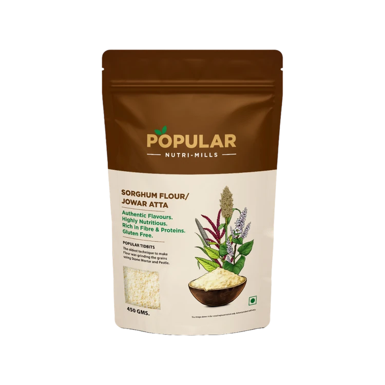Popular Essentials Sorghum/ Jowar Flour (Jola Hittu)