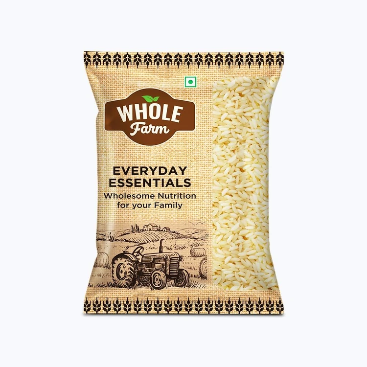 Whole Farm Premium Steam Sonamasuri Rice (12-15 Months) (Medium Grain) (Sonamasuri Akki)