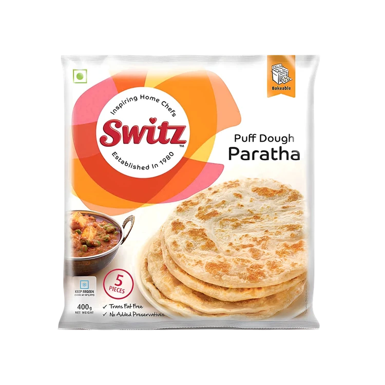 Switz Puff Dough Paratha (Frozen)