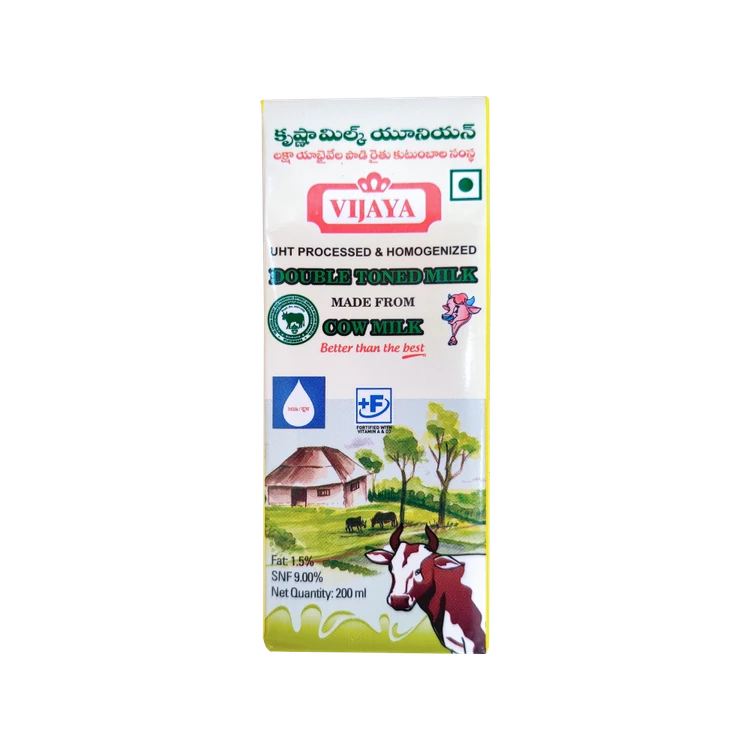 Vijaya Dairy Double Toned Cow Milk