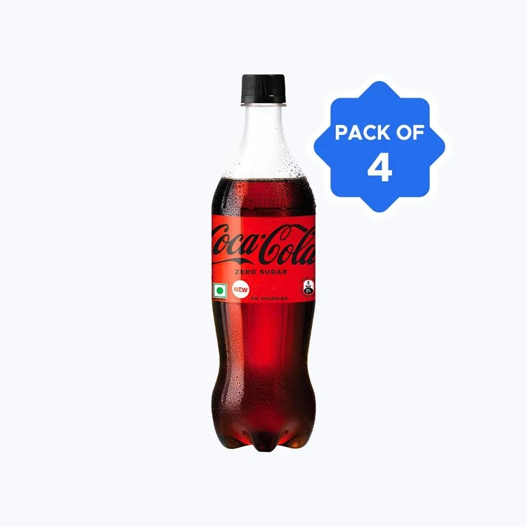 Coca-Cola Zero Sugar Soft Drink - Pack of 4