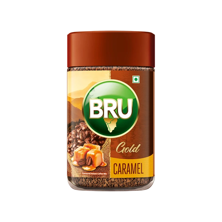 Bru Gold Instant Coffee (Caramel)