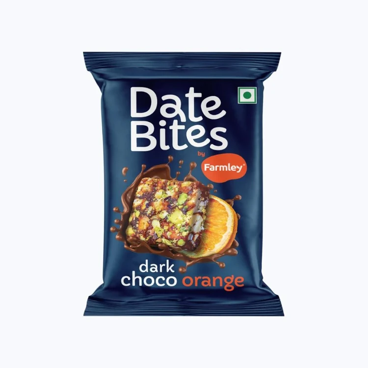 Farmley Dark Choco Orange Date Bites Dessert