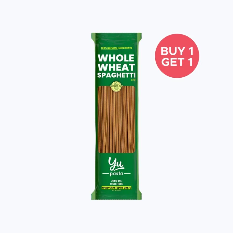 Yu 100% Whole Wheat Spaghetti Pasta - Buy 1 Get 1 Free