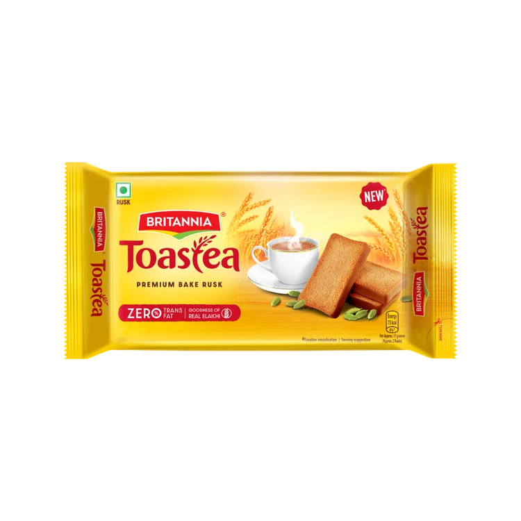 Britannia Toastea Premium Bake Rusk (250 g)