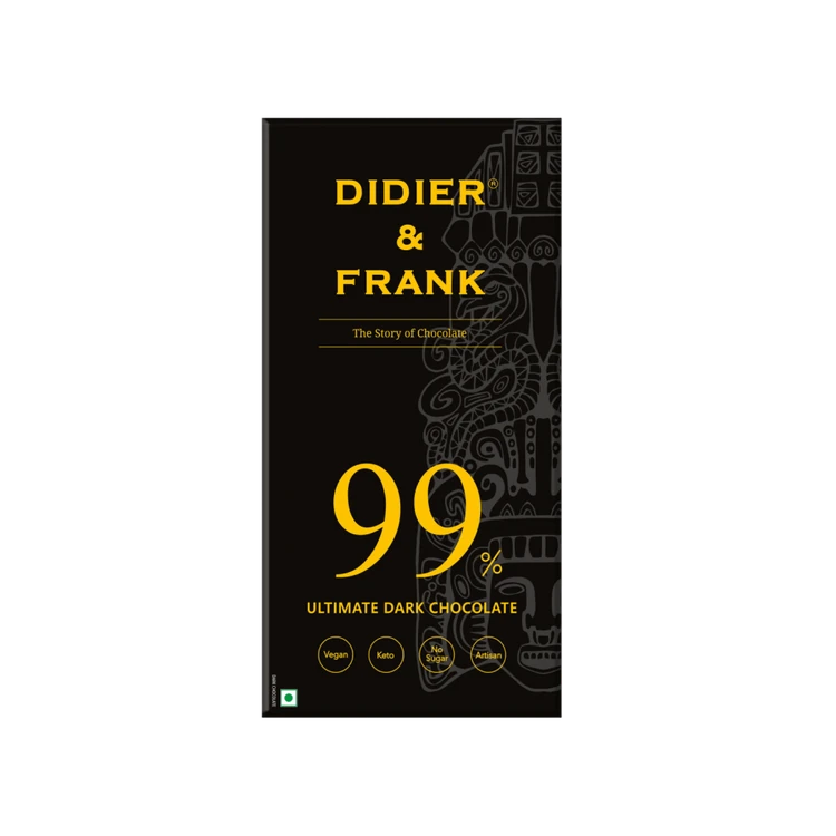 Didier & Frank 99% Ultimate Dark Chocolate Bar