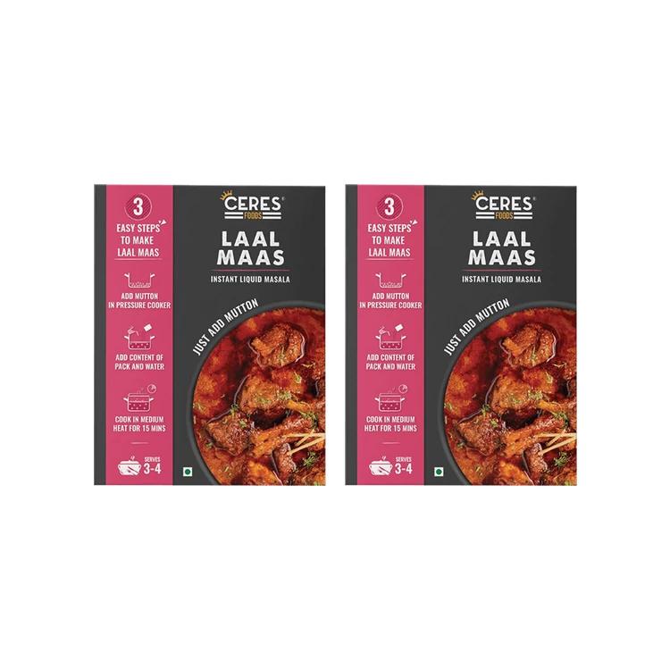 Ceres Foods Laal Maas Instant Liquid Mutton Masala - Pack of 2
