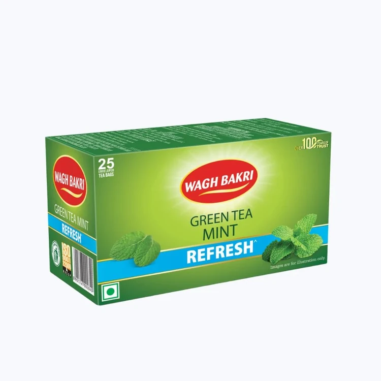 Wagh Bakri Mint Green Tea