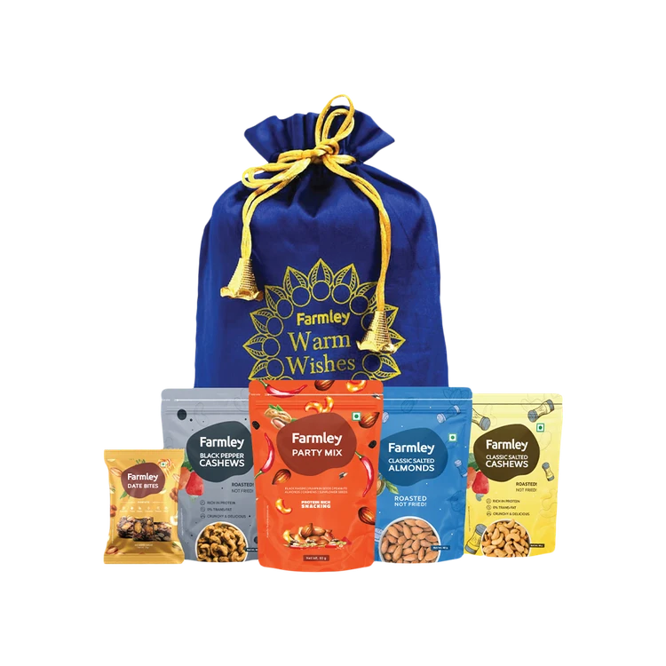 Farmley Mix Dry Fruit Gift Pack Potli