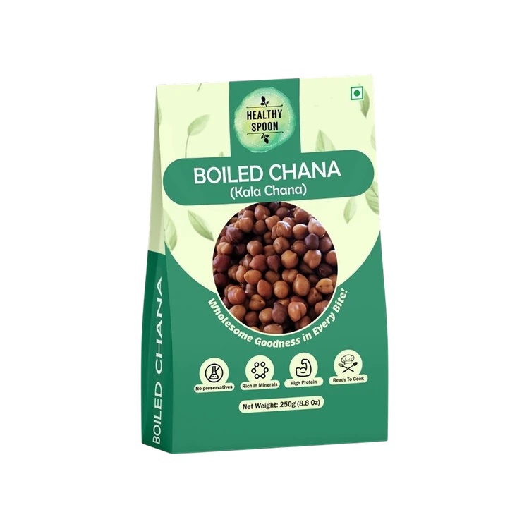 Healthy Spoon Boiled Kala Chana