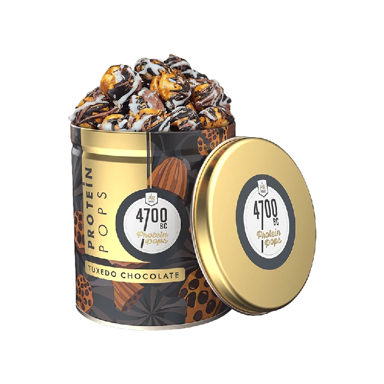 4700BC Tuxedo Chocolate Protein Pops (Makhana)