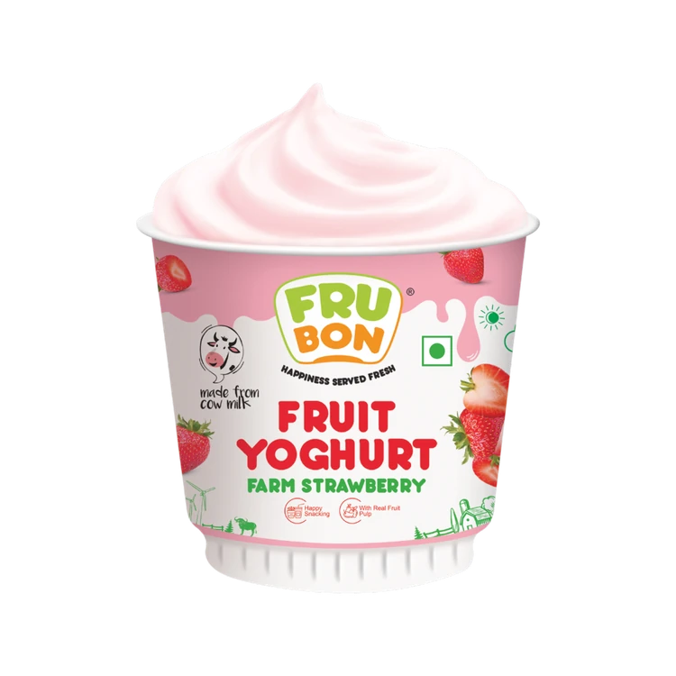 FruBon Farm Strawberry Yogurt