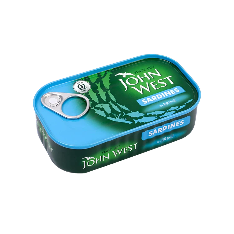 John West Sardines In Brine Fish