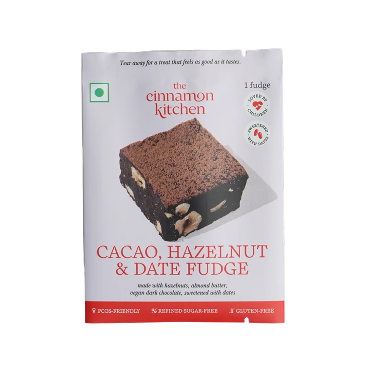 The Cinnamon Kitchen Cacao, Hazelnut & Date Fudge Brownie