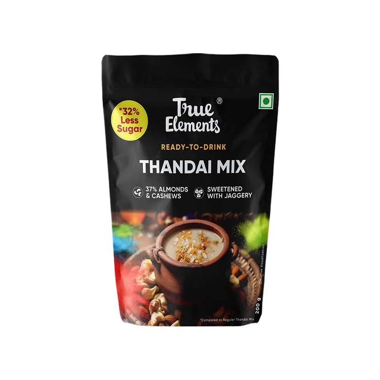 True Elements Thandai Mix - Thandai Mix Powder