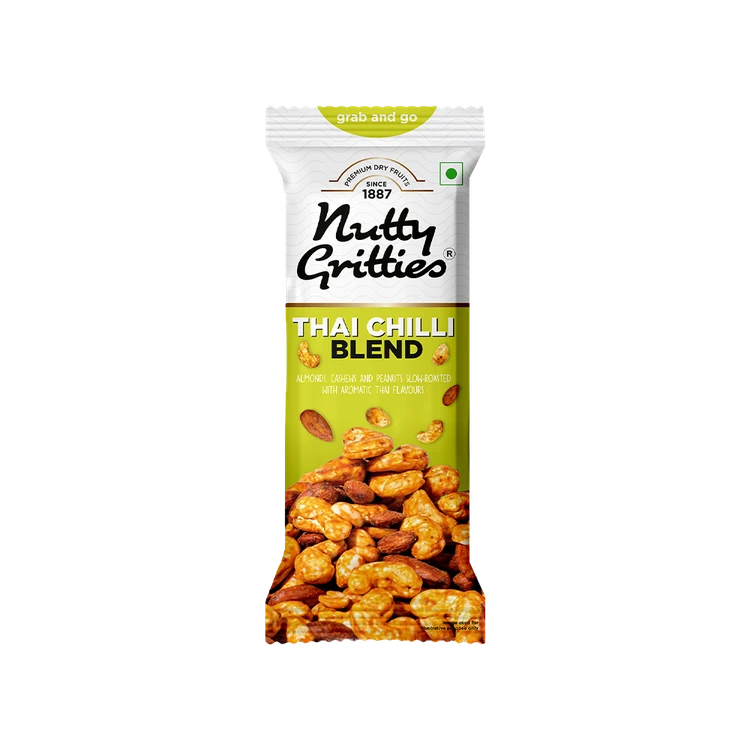 Nutty Gritties Thai Chilli Blend Mix Nuts