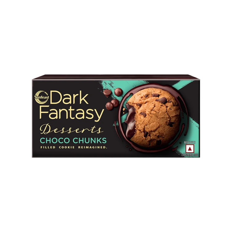 Sunfeast Dark Fantasy Desserts Choco Chunks Cookies