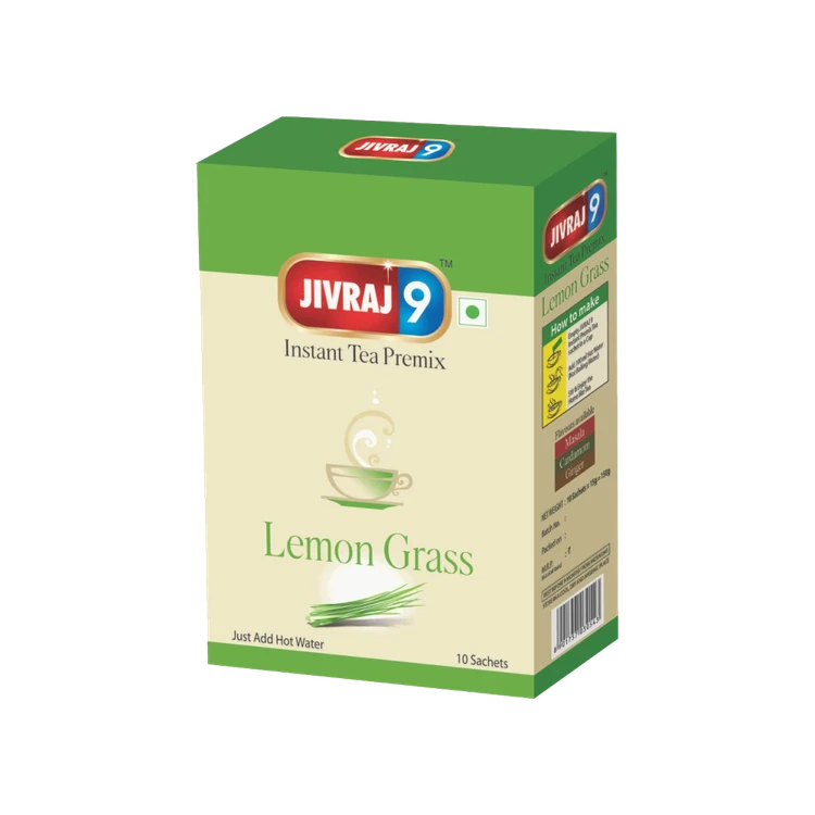 Jivraj 9 Lemon Grass Instant Tea Premix