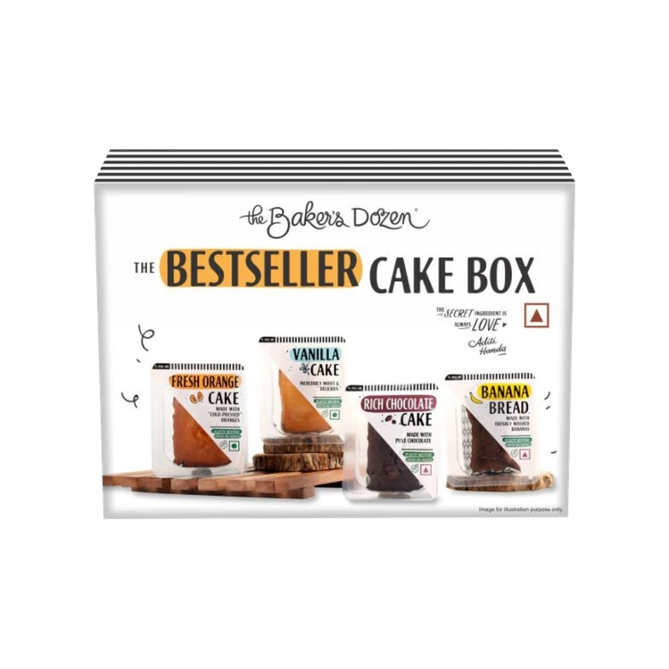 The Baker's Dozen Bestseller Pound Cake Box