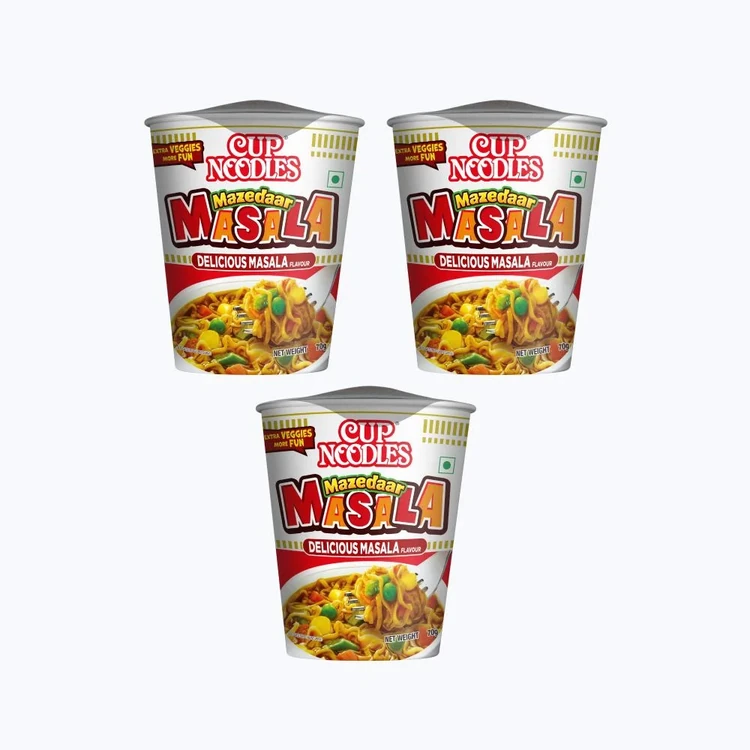 Nissin Mazedar Masala Cup Noodles - Pack of 3