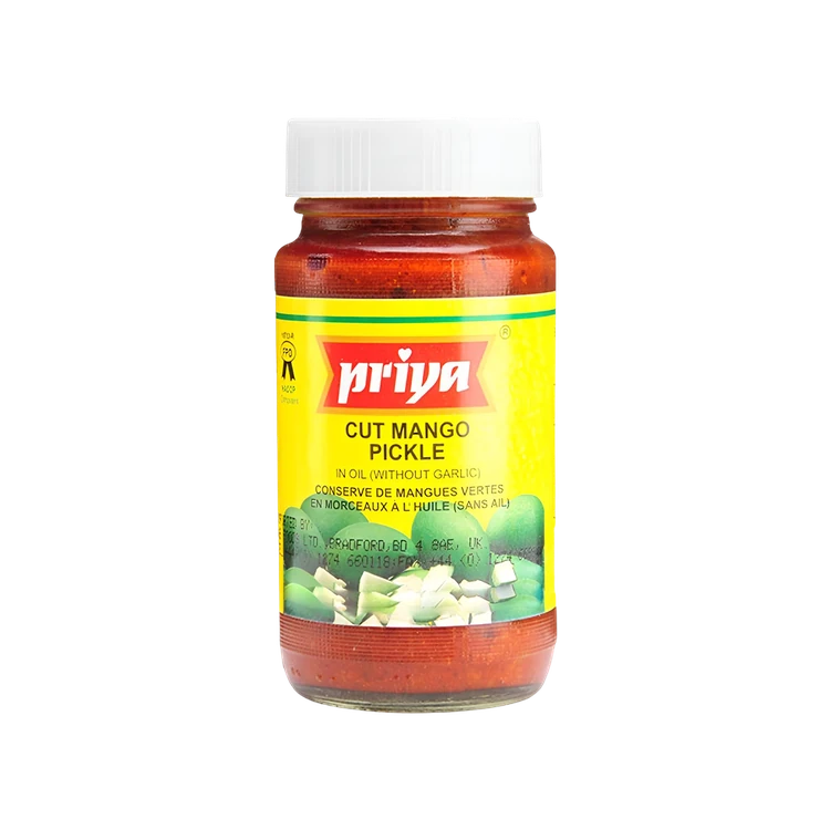 Priya Cut Mango Pickle (Without Garlic)