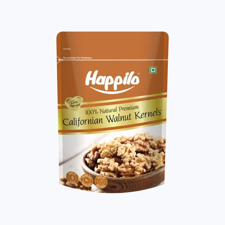 Happilo Premium Natural Californian Walnut Kernels (Akrotu Bija)